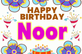 Happy Birthday Noor gif