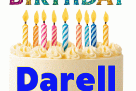 Happy Birthday Darell gif