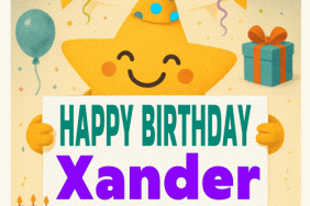 Happy Birthday Xander gif