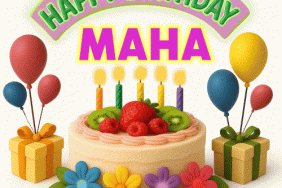 Happy Birthday Maha Gif