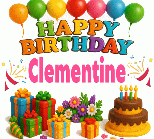 Happy Birthday Clementine