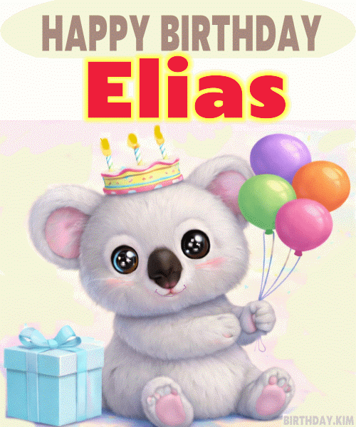 Happy Birthday Elias gif