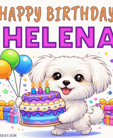 Happy Birthday Helena GIF