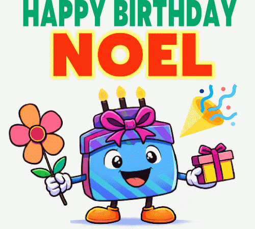Happy Birthday Noel GIF