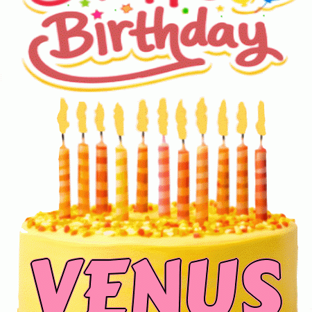 Happy Birthday Venus GIF