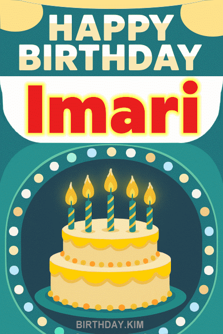 Happy Birthday Imari GIFs