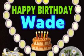 Happy Birthday Wade GIF