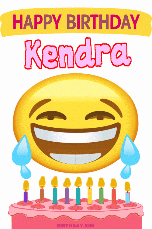 Happy Birthday Kendra GIF