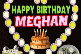 Happy Birthday Meghan GIF