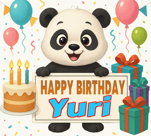 Happy BirthdayYuri GIF