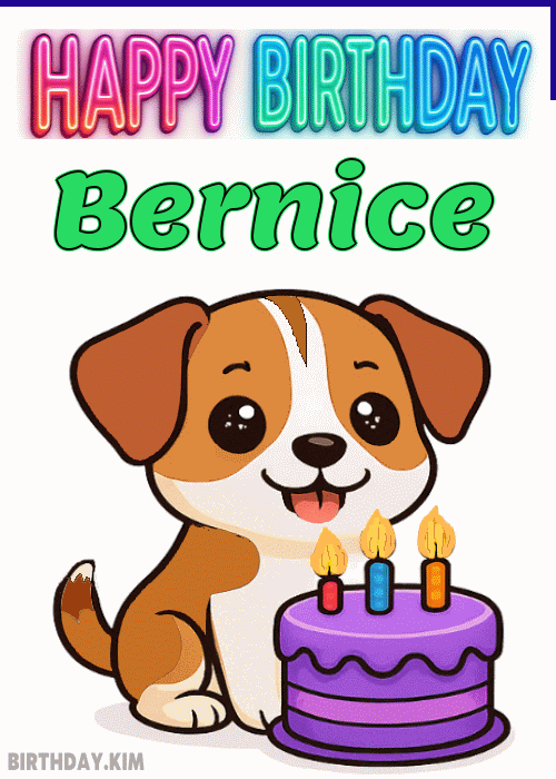 Happy Birthday Bernice GIF