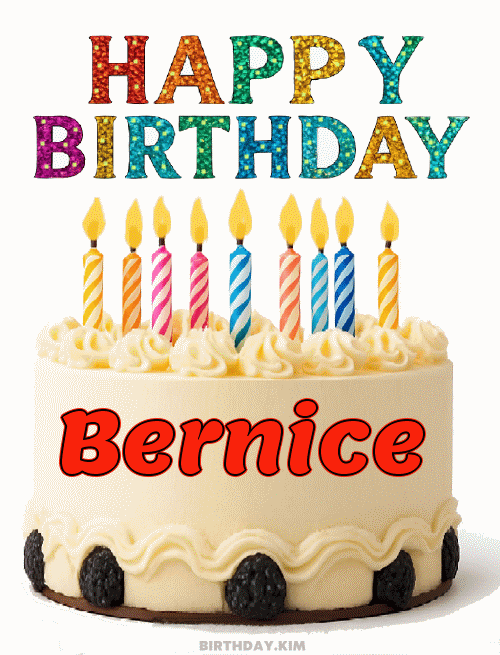 Happy Birthday Bernice GIF