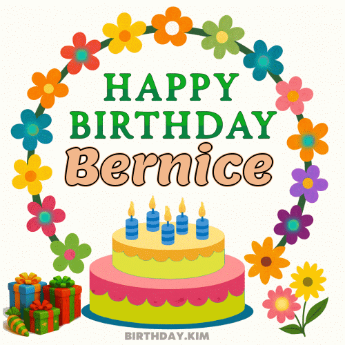 Happy Birthday Bernice GIF