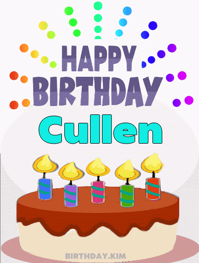 Happy Birthday Cullen GIF