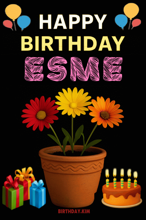 Happy Birthday Esme GIF
