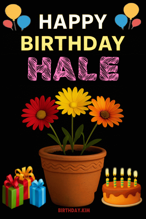 Happy Birthday Hale GIF