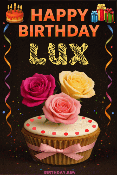 Happy Birthday Lux GIF