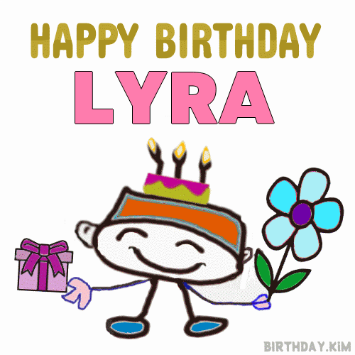 Happy Birthday Lyra GIF