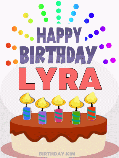 Happy Birthday Lyra GIF