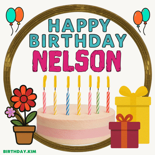 Happy Birthday Nelson GIF