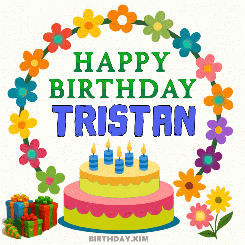Happy Birthday Tritsan Gif