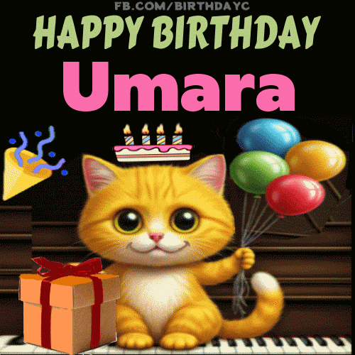 Happy Birthday Umara GIF