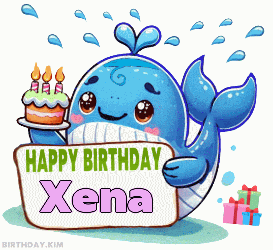 Happy Birthday Xena GIF
