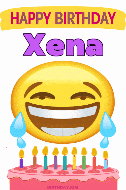 Happy Birthday Xena GIF