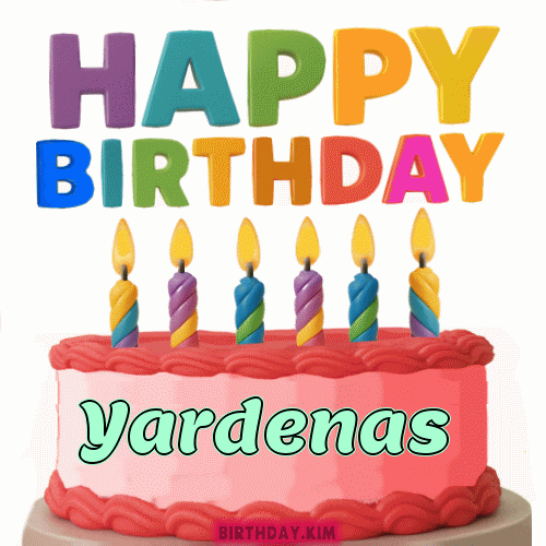Happy Birthday Yardenas GIF