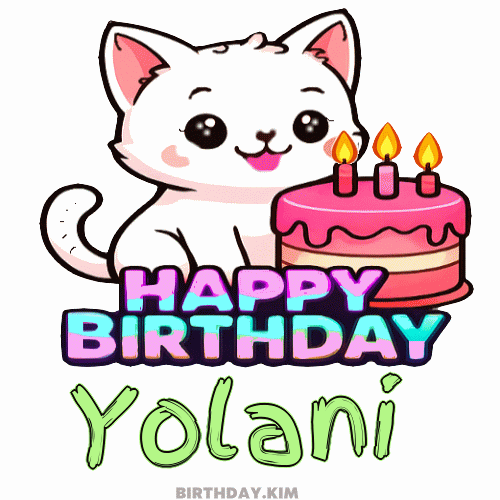 Happy Birthday Yolani GIF