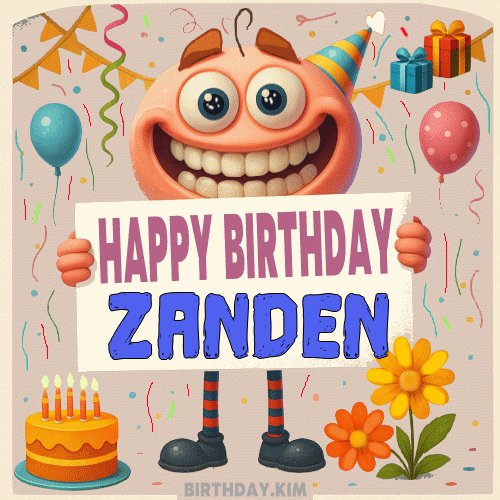Happy Birthday Zanden GIF