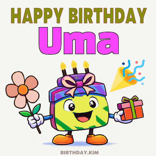 Happy Birthday Uma GIF