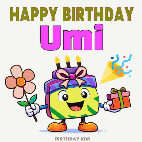 Happy Birthday Umi GIF