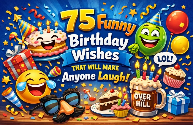 75 Funny Birthday Wishes That Will Make Anyone Laugh